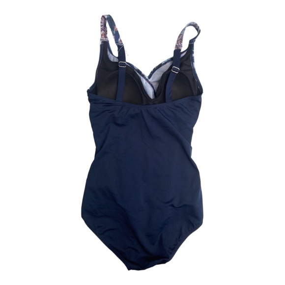 NWT FINZ Australia Performance Floral Swimsuit One Piece Multi Fit Cup - Picture 5 of 6